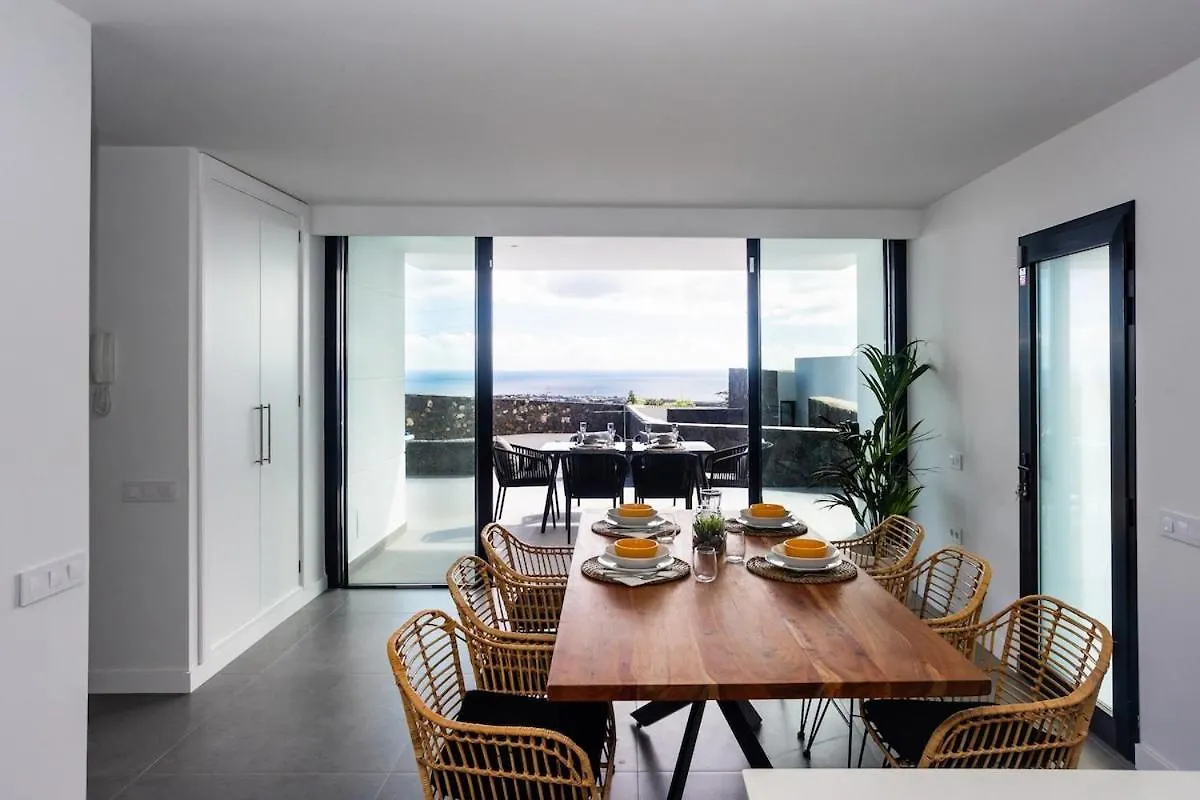 Exclusive 6 Bedrooms Villa In Lanzarote - Ocean & Volcano Views, Private Pool, Jacuzzi & Gym Macher