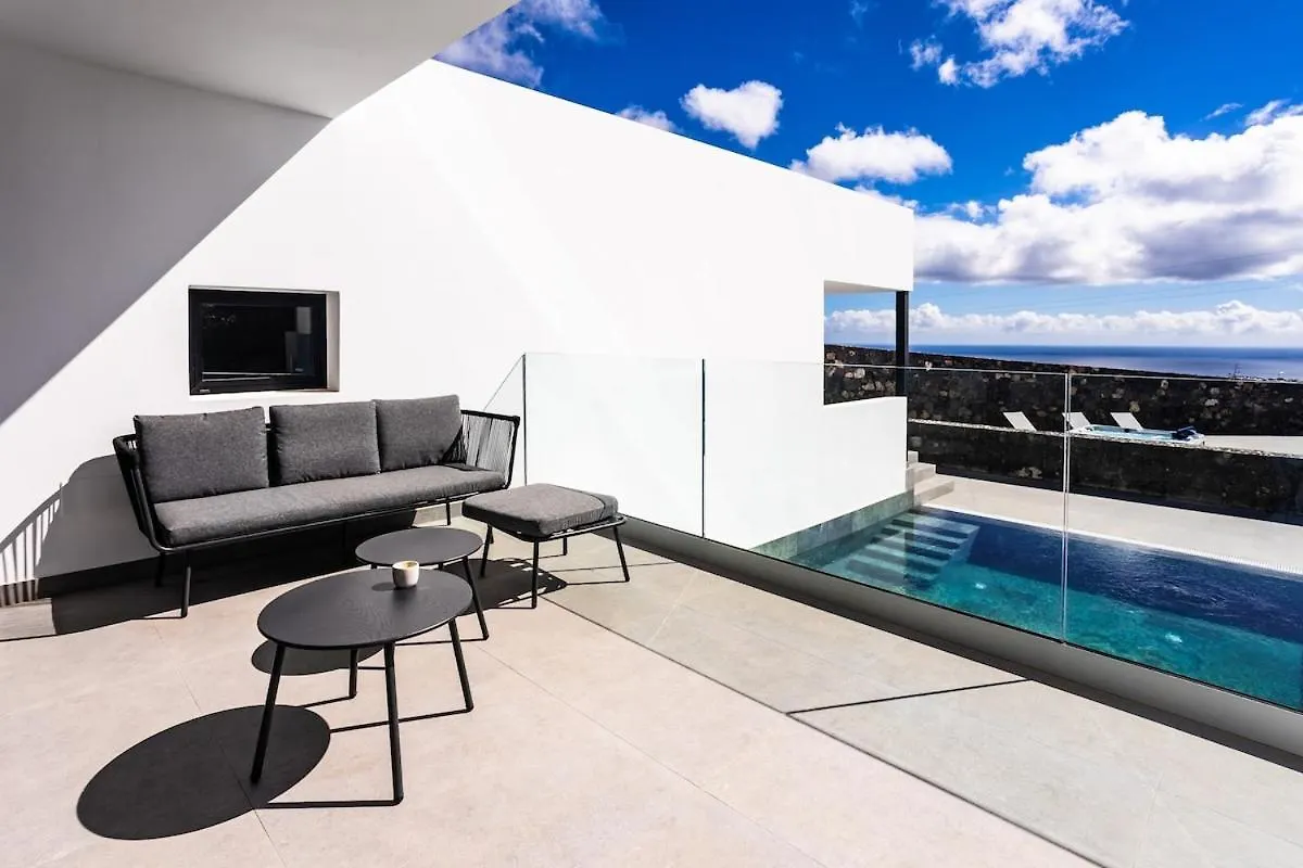 Exclusive 6 Bedrooms Villa In Lanzarote - Ocean & Volcano Views, Private Pool, Jacuzzi & Gym Macher Spain