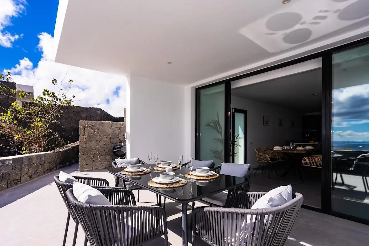 Exclusive 6 Bedrooms Villa In Lanzarote - Ocean & Volcano Views, Private Pool, Jacuzzi & Gym Macher